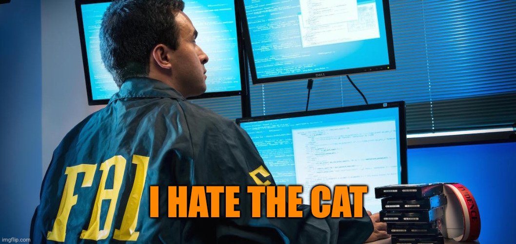 FBI: I hate the cat — FBI - I hate the cat