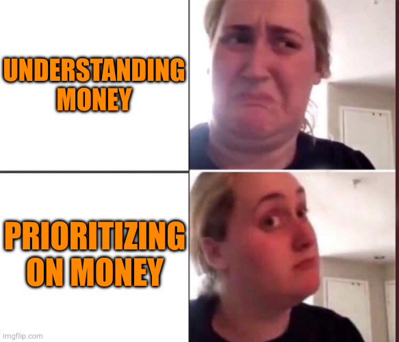 Understanding money — Understanding money
Prioritising on money