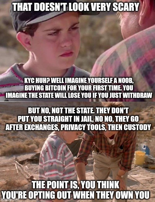 KYC Scare — THAT DOESN'T LOOK VERY SCARY
KYC HUH? WELL IMAGINE YOURSELF A NOOB, BUYING BITCOIN FOR YOUR FIRST TIME. YOU IMAGINE THE STATE WILL LOSE YOU IF YOU JUST WITHDRAW
BUT NO, NOT THE ST…