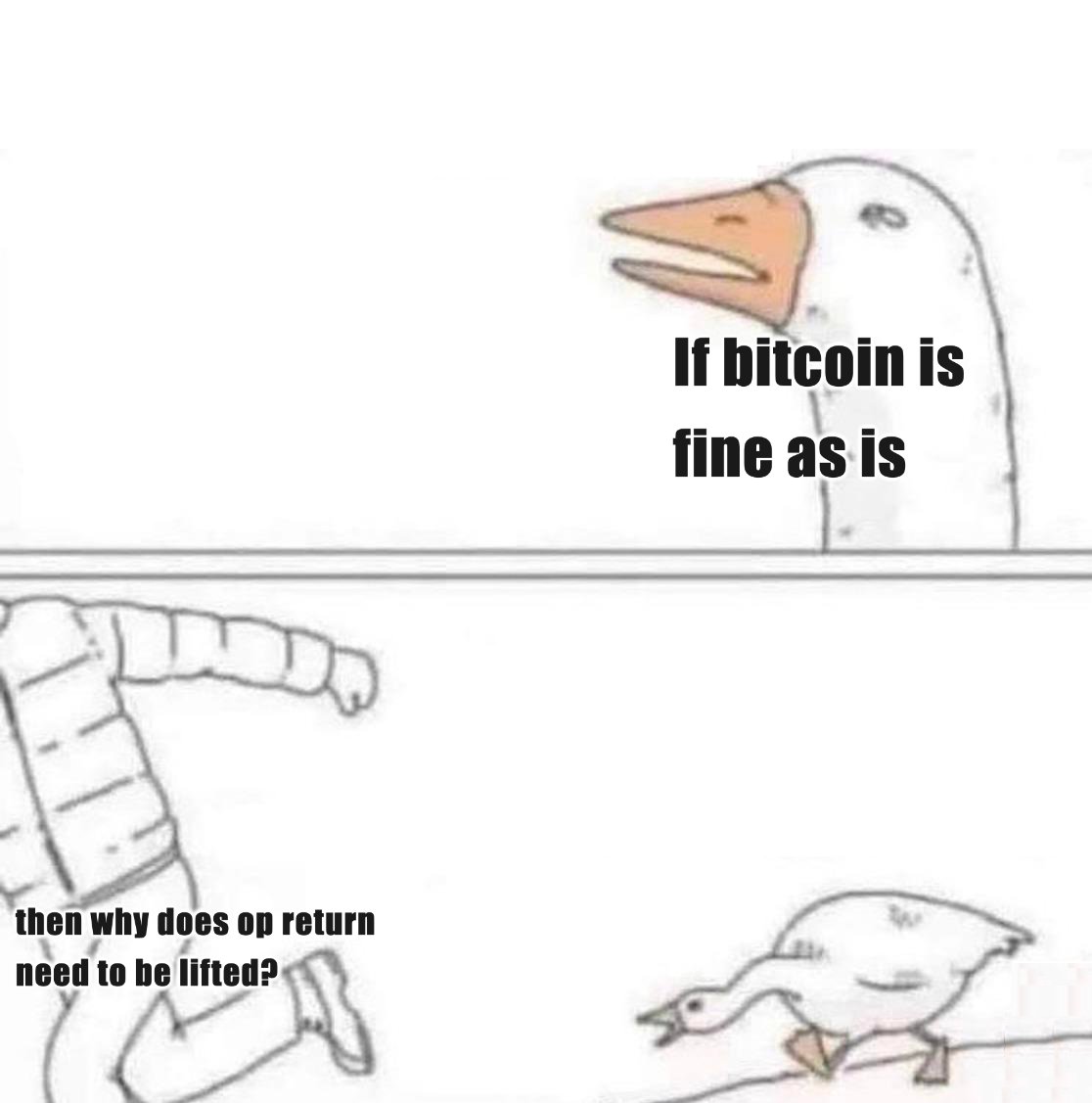 Op Return Debate — If bitcoin is fine as is
then why does op return need to be lifted?