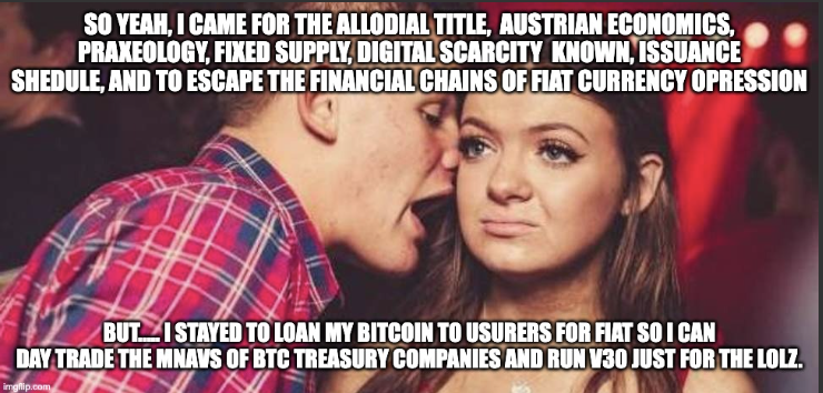 Bitcoin Libertarian — SO YEAH, I CAME FOR THE ALLODIAL TITLE, AUSTRIAN ECONOMICS, PRAXEOLOGY, FIXED SUPPLY, DIGITAL SCARCITY KNOWN, ISSUANCE SHEDULE, AND TO ESCAPE THE FINANCIAL CHAINS OF FIAT CURRENCY…