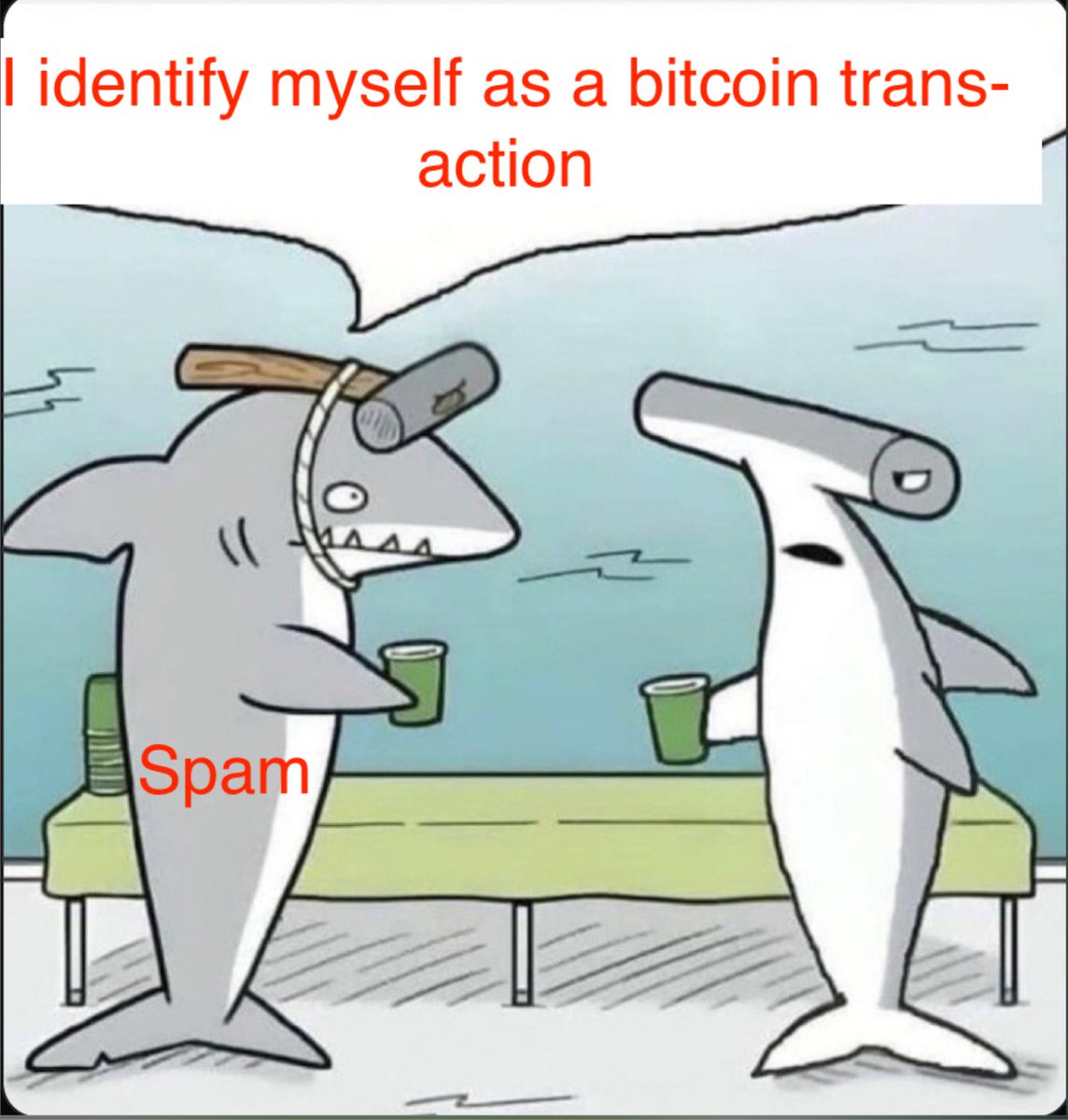 Bitcoin Spam War — I identify myself as a bitcoin transaction
Spam